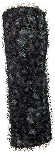 J.ann Women's Animal Printed Fuzzy Leg Warmer, Black #TOP2