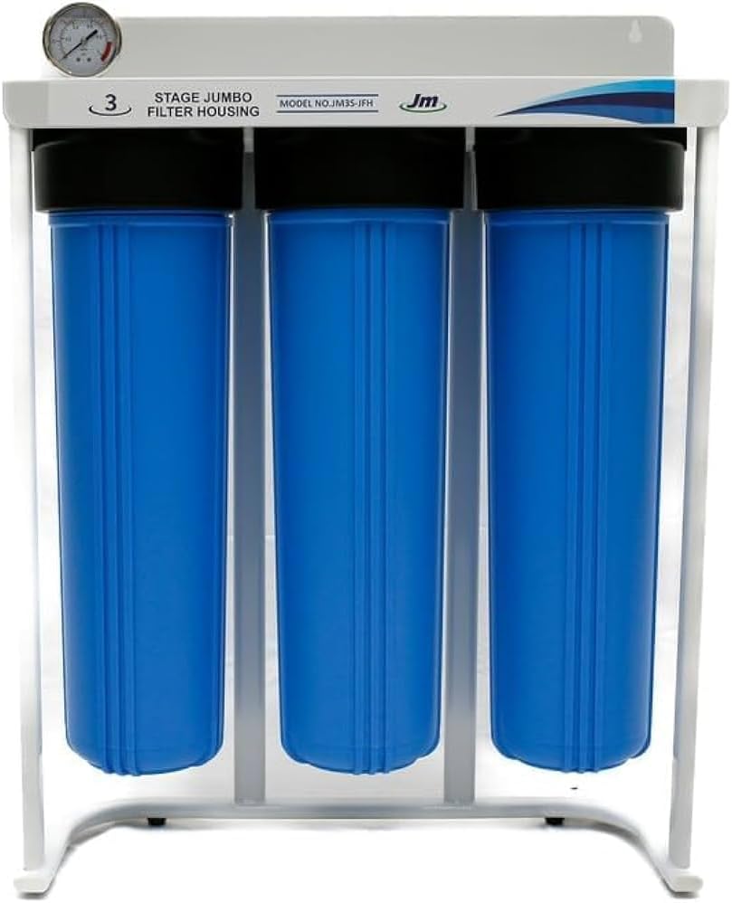 3โSTAGE JUMBO VILLA & APARTMENT MAIN PIPELINE WATER FILTRATION SYSTEM