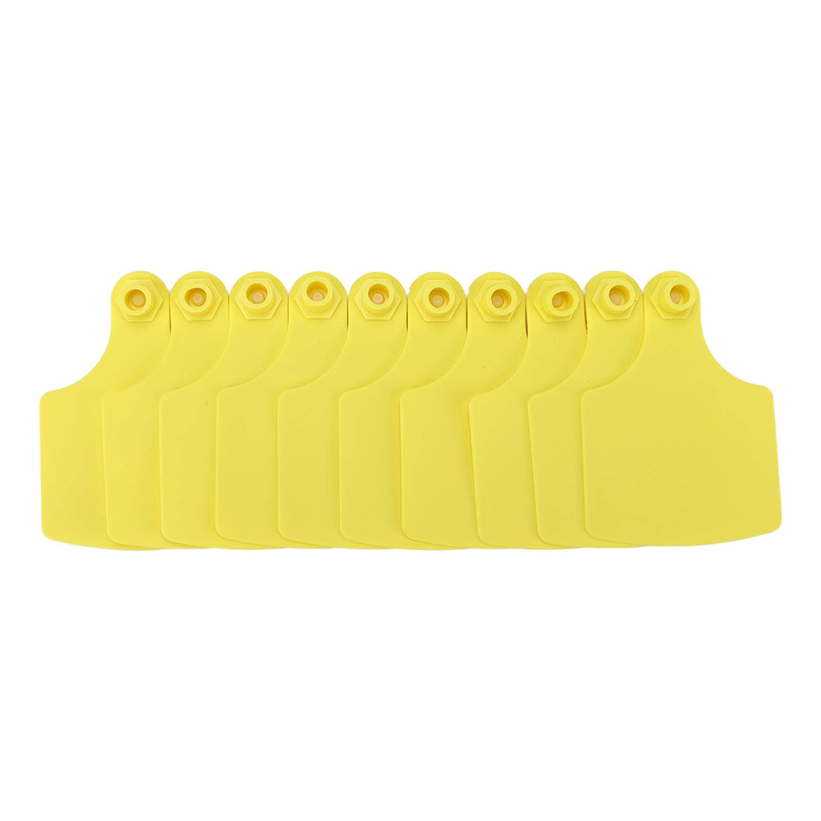 Ear Tag, Ear Label Plastic Practical 100 Set for Farm for Animal Husbandry