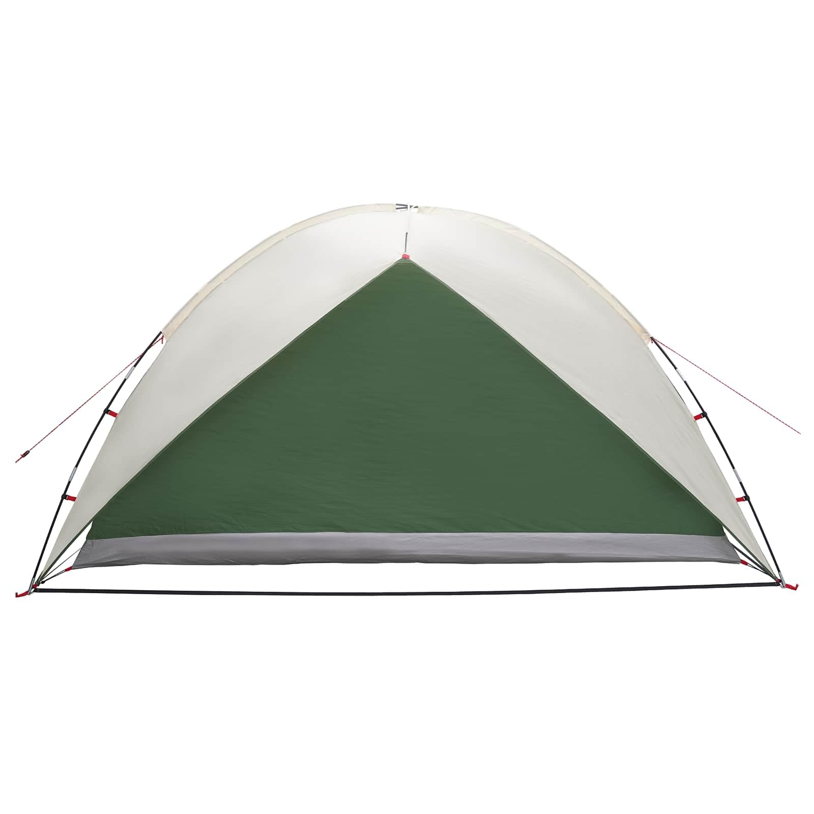 Tenda da campeggio con copertura antipioggia, impermeabile, verde, 245 x 245 x 149 cm