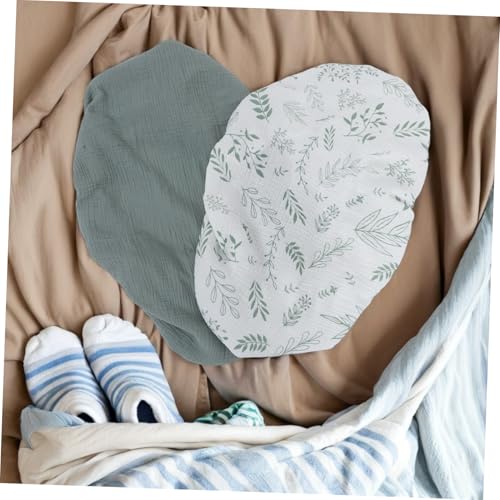 Drap-housse pour matelas en coton Milisten extensible et universel pour berceau lot de 2