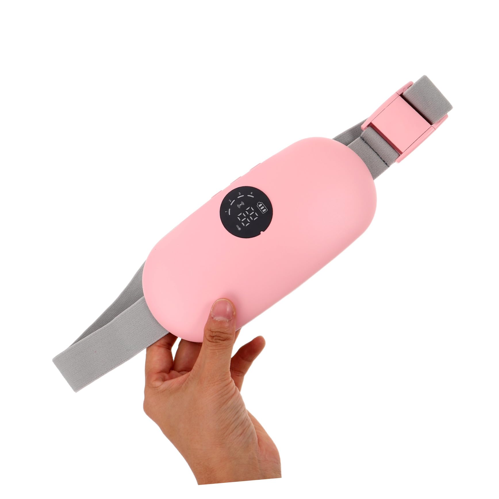 Cinturón Menstrual con Lumbar Recargable y Calentamiento Rápido, Almohadilla Térmica Portátil y Diseño Ligero para Relajarse en Casa o Trabajar