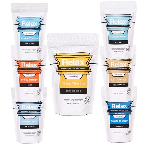 Relax Spa & Bath, Epsom Salt Aromatherapy Bath Salts, Epsom ...