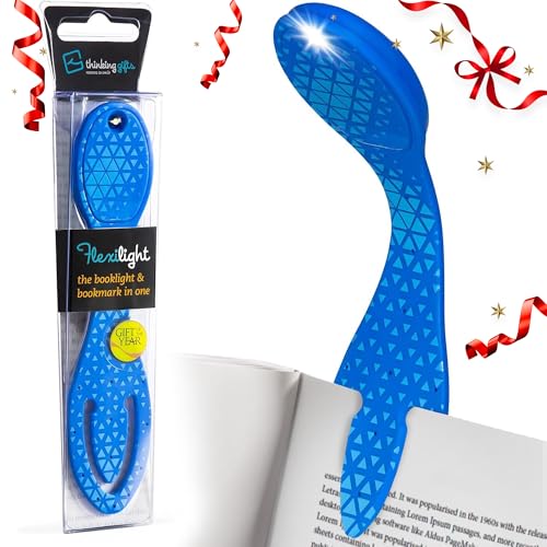 Gifts for Readers & Writers Flexilight Leselampe | 2 in 1 Lesezeichen Buch Licht | LED Clip On Leselampe… – Ansicht 1
