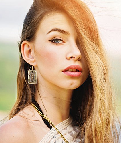 SPUNKYsoul Handmade 3 Toned Basket Weave Earrings | SPUNKYsoul Collection2