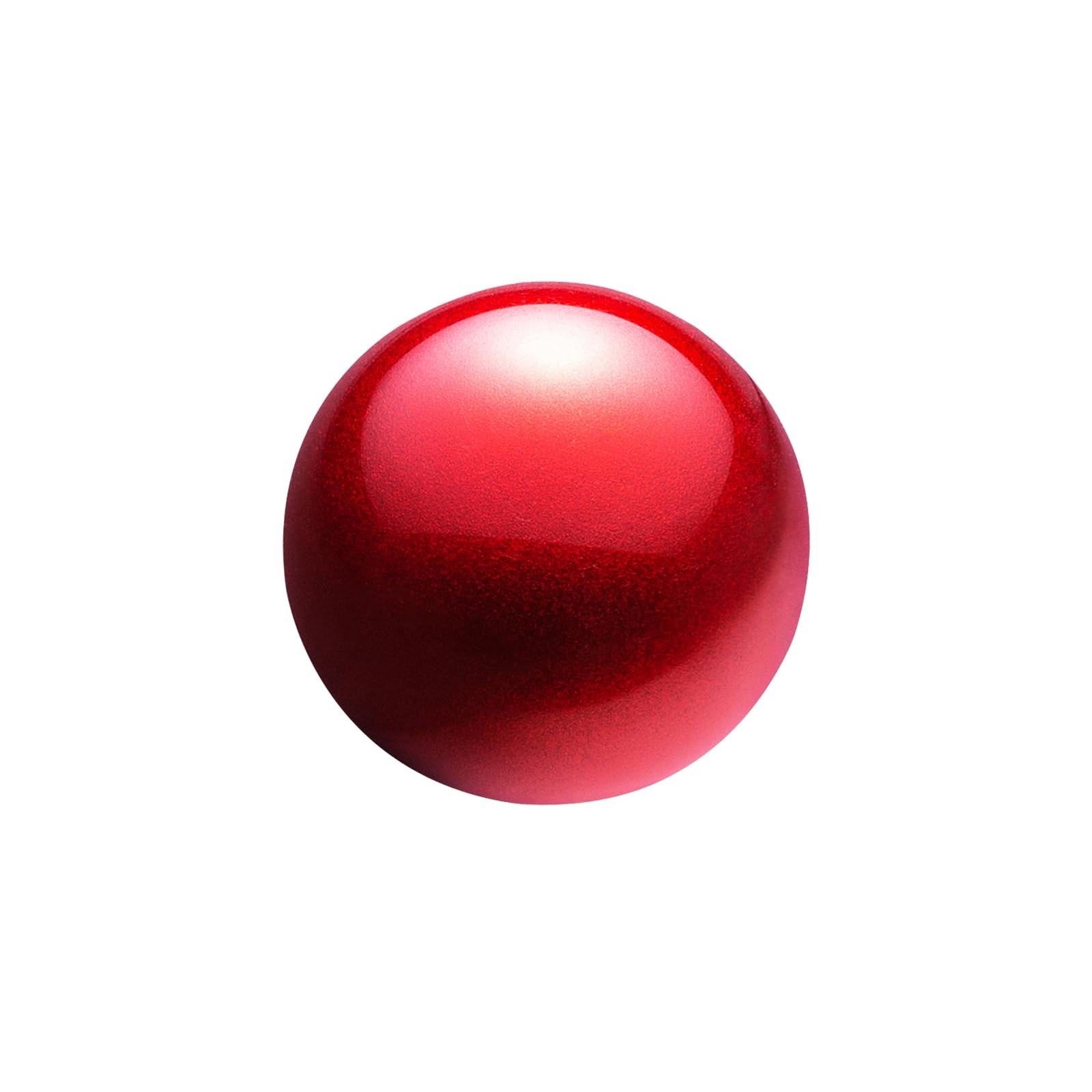 SANWA Small Trackball 34mm/1.34in, Replacement Ball for Logitech M575, M570, MX Ergo, ELECOM, Kensington, Perixx, and Other Compatible Trackball Mice, Glossy Red