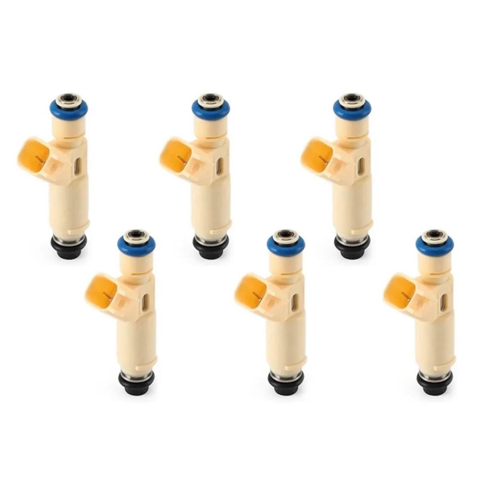 Hjkdsz One Color 6Pcs Engine Parts Fuel Injectors Injection Valve 195500-3520 For Mazda For Tribute 3.0L V6 2001-2004