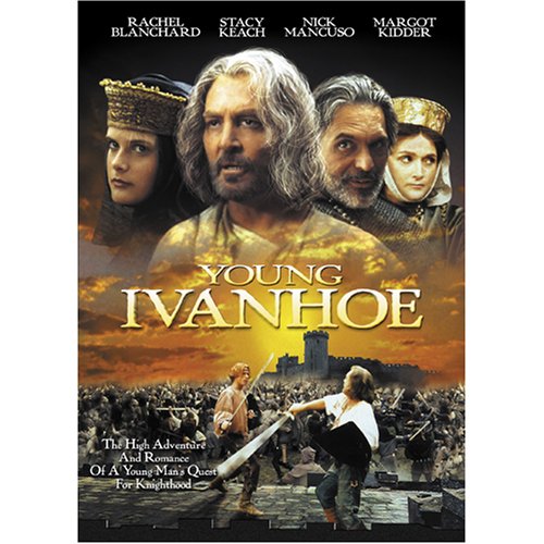 Young Ivanhoe DVD de Estados Unidos una película clásica de aventuras medievales en formato norteamericano