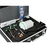 LVLP lakpistoolset met 1,3 mm & 1,8 mm sproeiset, incl. lakpistoolhouder en hoogwaardige aluminium koffer