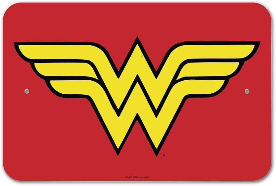 Amazon.com: GRAPHICS & MORE Wonder Woman Classic Logo Home