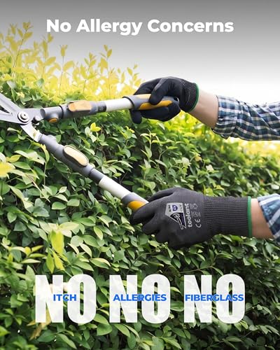 Image of toolant ComfyCut A5 Cut Resistant Work Gloves, ANSI & EN388 Certified Protection with Second Skin Comfort, Fiberglass-Free, Touchscreen & Flexible Grip, for Woodworking, Warehouse, Assembly, XX-Large