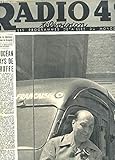  RADIO49, TELEVISION - Les programmes detaillés du monde entier / N°245 - 1er JUILLET 1949 / DE L\'OCEAN AU PAYS DE LA TRUFFE / GEOGES BRIQUET ET JEAN QUITTARD / 15000 PERSONNES S\'EFFORCENT DE SAUVER CHAQUE JOUR UNE BETE / LE TRIO DES QUATRE etc....