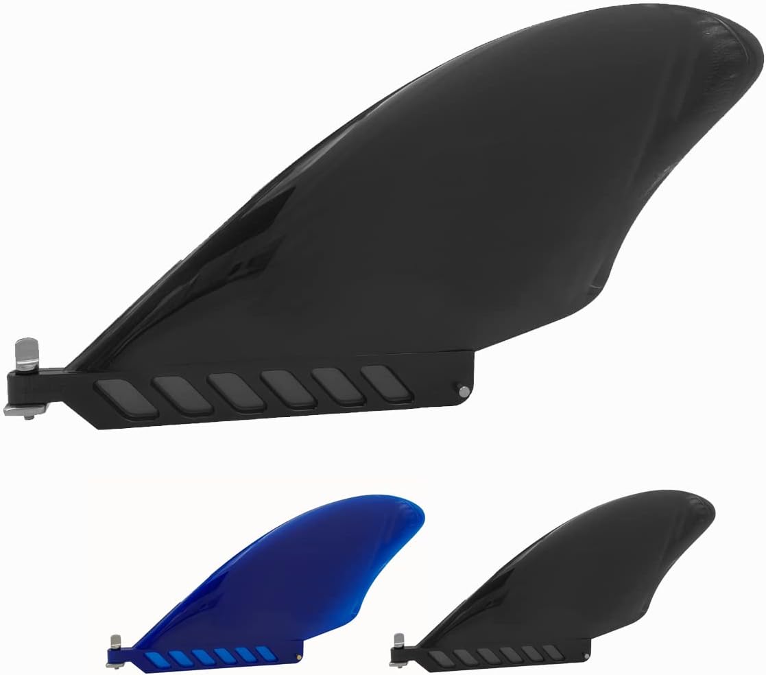 VAMO Findestructable 5.5" Keel Fin for Touring or Racing SUP Paddleboards or longboards with toolless fin Screw-Black