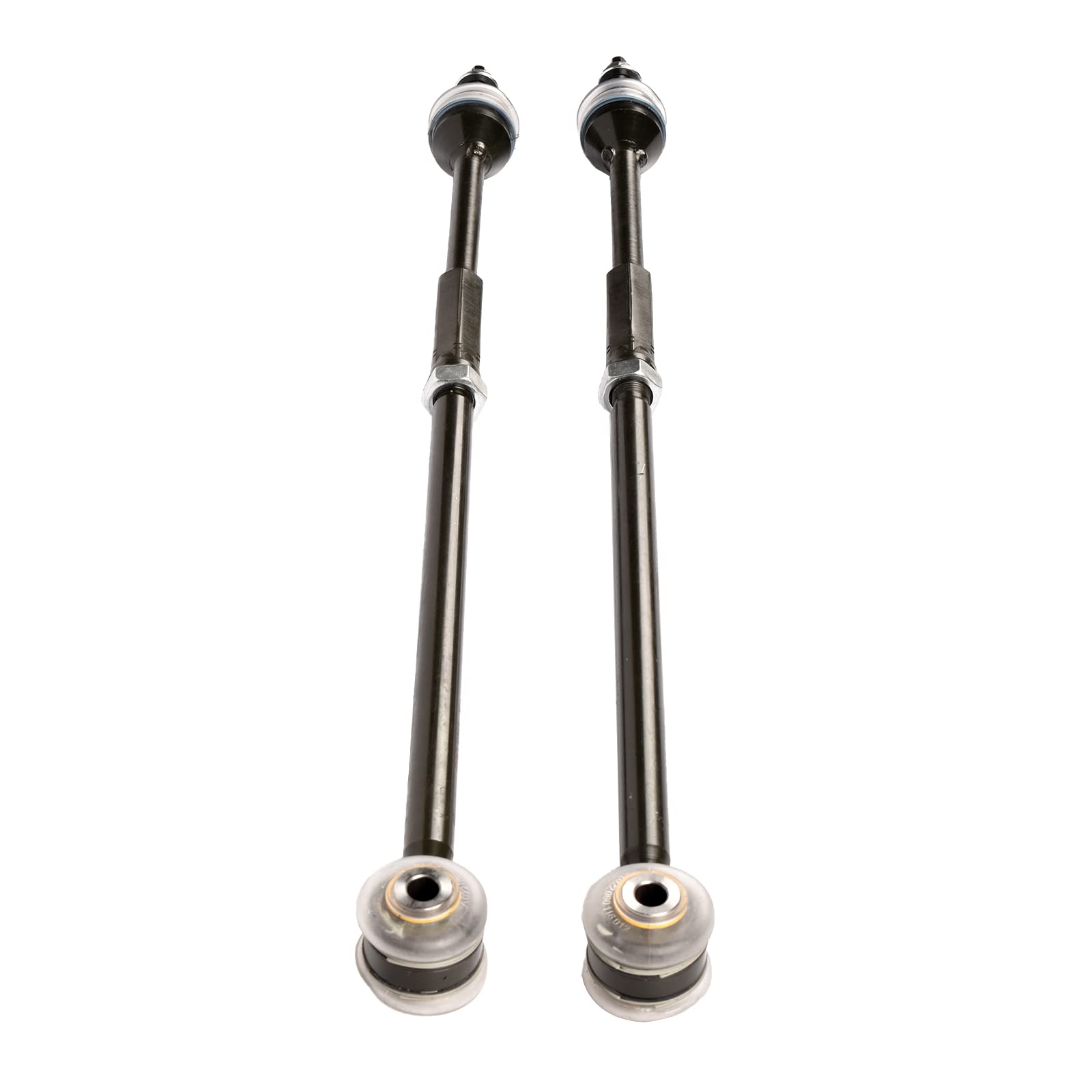 2PCS Rear Driver & Passenger Side Tie Rod Replacement for Jaguar XF XFR XJ XJ8 XJR XK XKR OE# C2D51043 C2D51044 1W4Z5B551AA C2C36985 C2D5993 - Rear Suspension Tie Rods