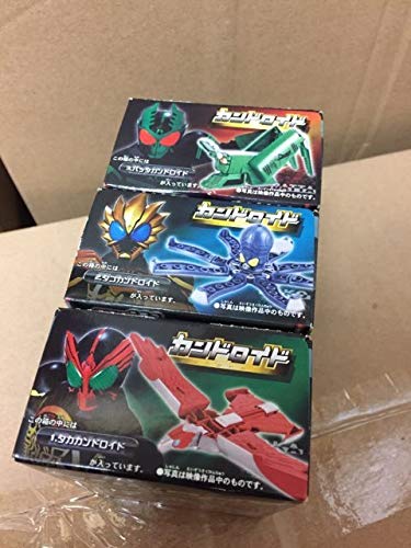 Amazon | ◎ 仮面ライダーオーズ 食玩 カンドロイド 3個セット タカ