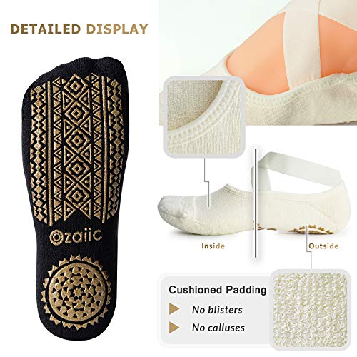 thumbnail interactive-video image 1 of 1 Pairs Yoga Socks For Women Non-Slip Grips & Straps, Ideal For Pilates Pure Barre Ballet Dance Barefoot Workout 220ce305 01ee 4938 82b9 Cafb71c533f8.07d19e7c239627e2ce77c2383be816c4 1 of 14