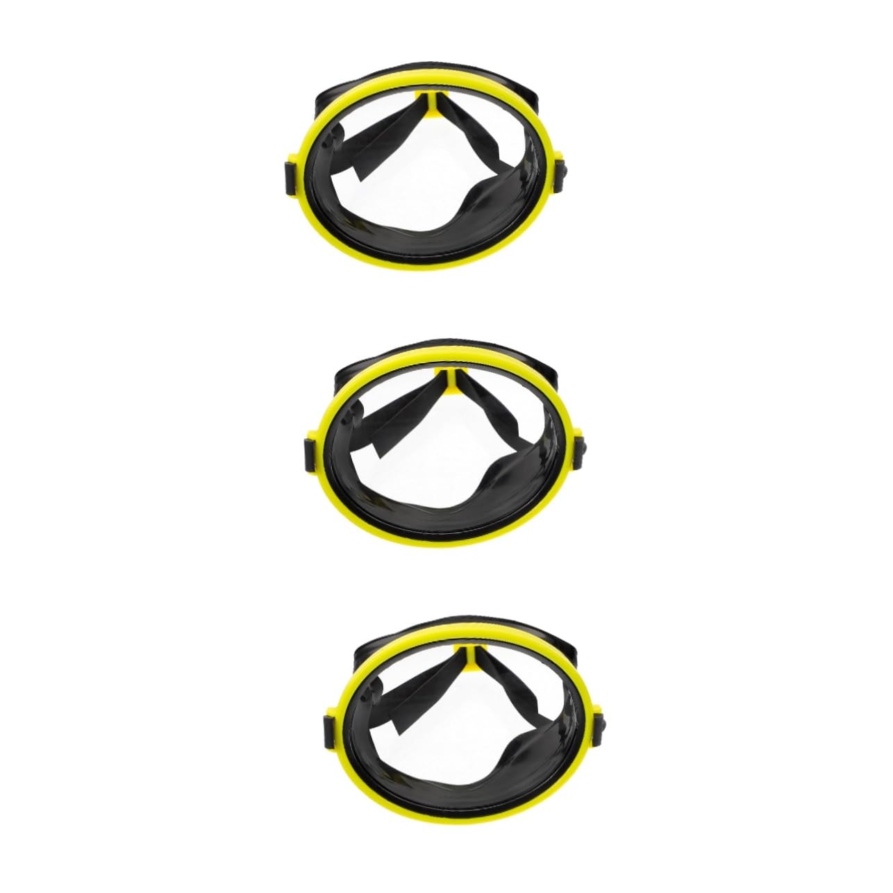 VANZACK 3piezas De Buceo Infantil Diseño Ergonómico Gafas De Para Actividades Acuáticas y Exploración Accesorio De Buceo