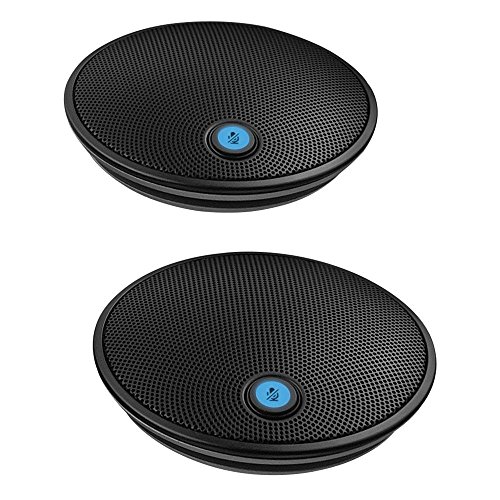 Micrófono mono de expansión Logitech Group con indicadores luminosos y banda ancha 5