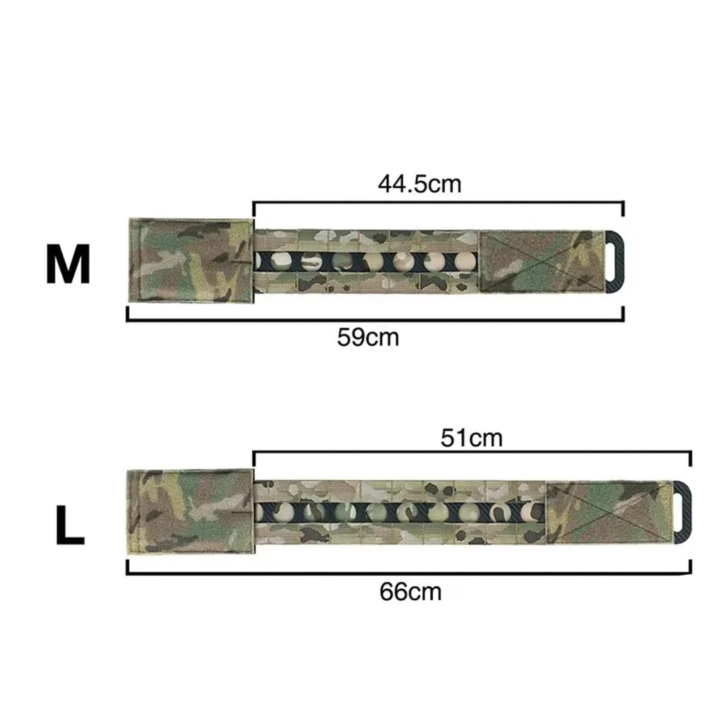 WLXW Faja Portaplacas FCPC V5 Cinturón Elástico Liberación Rápida Correa Molle Chaleco M/L Equipo Táctico Airsoft, Caza, CS Cosplay(CP,L)
