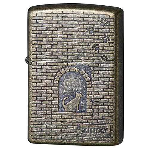 Encendedor Zippo Cat Serie Diseño Antiguo miniatura 2