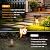 KOOPER Solar Lanterns Outdoor Waterproof, Upgraded Bright Hanging Solar Lights Outdoor Lanterns Decorative, Auto ON/Off Metal Hanging Lantern Lights for Porch Yard Patio Garden Decor 2 Pack