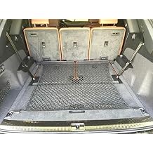 Trunk Organizer Cargo Net for Audi Q7 SQ7 2017-2025 Floor Style Cargo Net for SUV Premium Mesh Elastic Car Trunk Organizer Vehicle Carrier Storage Compatible with Audi Q7 SQ7