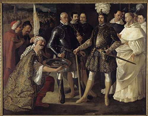Tableau Francisco De Zurbaran les Maures Toile 60x90cm
