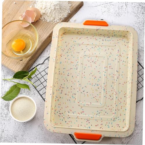 Bandeja de silicona cuadrada antiadherente para desmoldar sin romper pasteles 7
