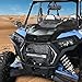 SAUTVS Front Fascia for Polaris RZR XP 1000, Combined Front Fascia for Polaris RZR XP 1000 / XP TURBO/XP 4 / XP 4 TURBO/RZR TURBO/RZR Trail/RZR 900 TRAIL 2019-2023 Accessories, Replace #5455432-070