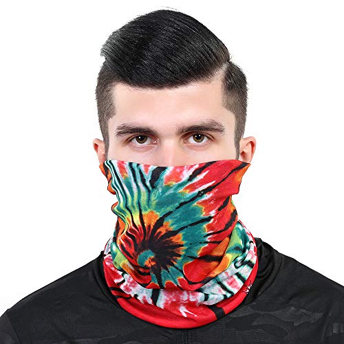 Toes Home 6PCS Outdoor Magic Headband Elastic Seamless Bandana Neck Gaiter Scarf UV Resistence Sport Headwear Boho Series for Yoga Hiking Riding Motorcycling