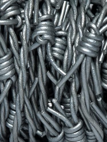 Cinta de alambre de púas de cuero premium para decoración del hogar y manualidades exclusivas 4