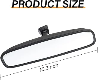 GZZTORES Rear View Mirror, Compatible with Hyundai 11-23 Elantra Sonata Tucson Veloster Santa Fe, for Kia Forte Optima Forte5 Sorento Soul Rio K5 Sedona Rearview Mirror, Replace OE 851013X100