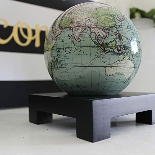 Mova Globe Antique Terrestrial Green 4.5" #TOP3