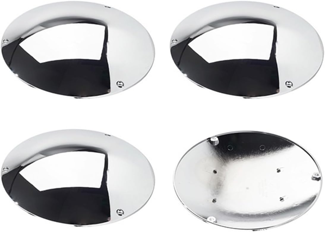 1/4Pcs Outer 271mm/10.66" Wheel Center Hub Caps Compatible with Beetle Aftermarket Wheels Wheel Hub Cap Rim Cover Parts Accessories(4pcs)