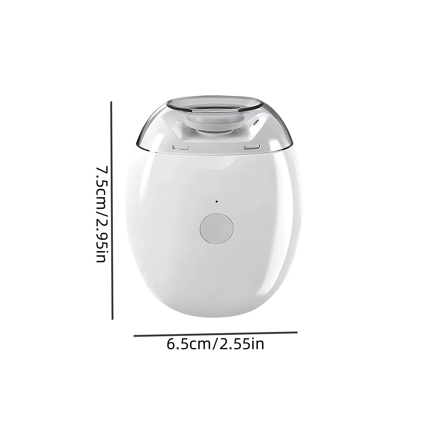 Universal Automatic Fingernail Grinder, Portable Electric Nail Clipper with LED Light & 3 Speeds for Gentle Nail Care, 3 in 1 USB Rechargeable Auto Fingernail Cutter Polishing Trimmer Gift (1Pcs) - image 7