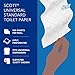 Scott Professional Standard Roll Toilet Paper, Bulk (04460), 2-Ply, Elevated Design, White, Individually Wrapped (80 Rolls of 550 Sheets, 44,000 Sheet Total)