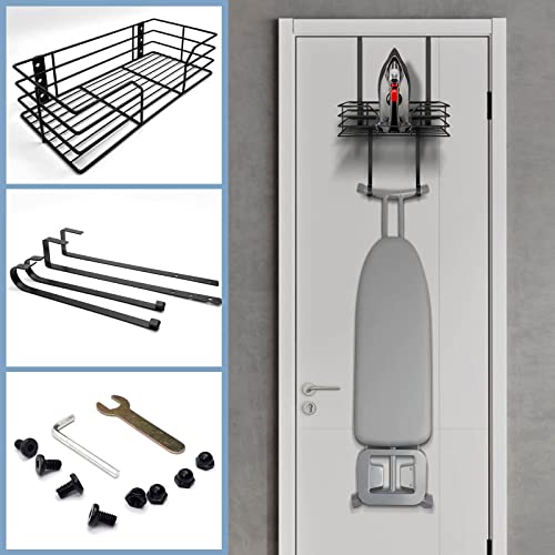 Pelreame,Over The Door Ironing Board,Ironing Board Wall Mount,Ironing Board Hanger,Over The Door Ironing Board Holder,Iron Holder Wall Mount,Door Ironing Board,Laundry Room Organization And Storage #TOP5