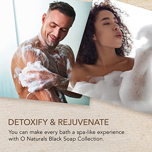 O Naturals Black Soap Bar Collection – Natural Men’s & Women’s Soap for Face and Body, Moisturizing Black Soap Bar for Cleansing, 6 Pack - Image 6