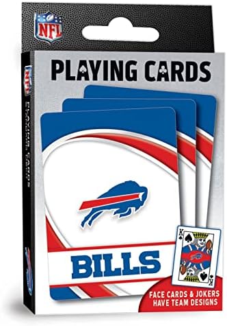MasterPieces - NFL Playing Cards, Officially Licensed Buffalo Bil...