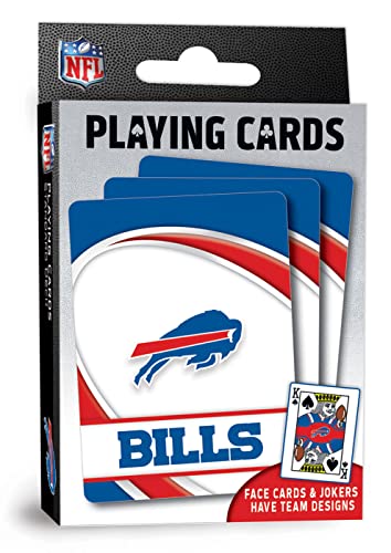 MasterPieces - NFL Playing Cards, Officially Licensed Buffalo Bil...
