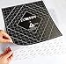 DOBSTFY 3D Printing Build Surface,with Premium Adhesive 3D Printer Heat Bed Platform Sticker Sheet,for Ender-7/K1 MAX/CR-10S Pro/CR-10 V2/CR-6 MAX.3Pack 16x16inch(405mmx405mm) Can Cut Any Size