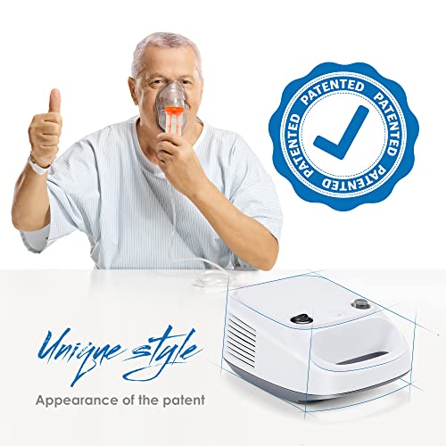 Portable Nebulizer Machine For Adults& Kids, Desktop Compressor Nebulizer With Accessories, Jet Nebulizer For Home Use Included Nebulizer Tubing And Mouthpiece Replacement 0513019 #TOP6