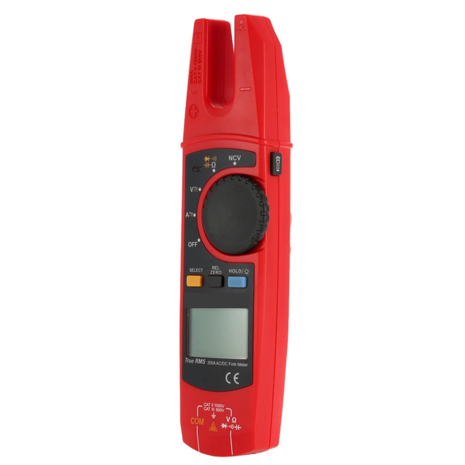 Medidor de corriente pinza digital AC/DC 200A alta precisión con pantalla digital/medidores horquilla True RMS,Serie Expert-Tech
