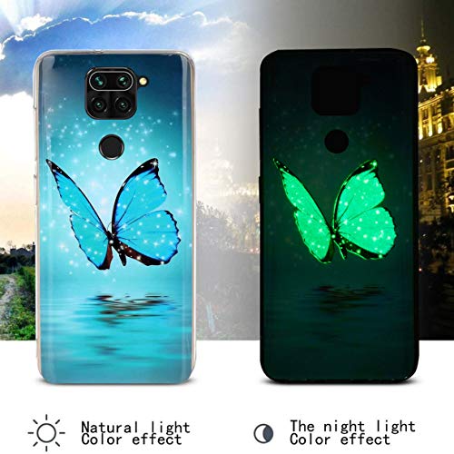 YiKaDa - Cover per Xiaomi Redmi Note 9 + [2 Pack]