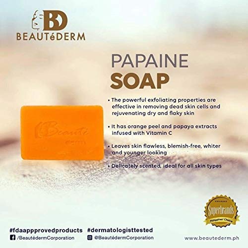 BeautedermBeautéderm 2 Papain Soap for $20 0.0705 Ounce
