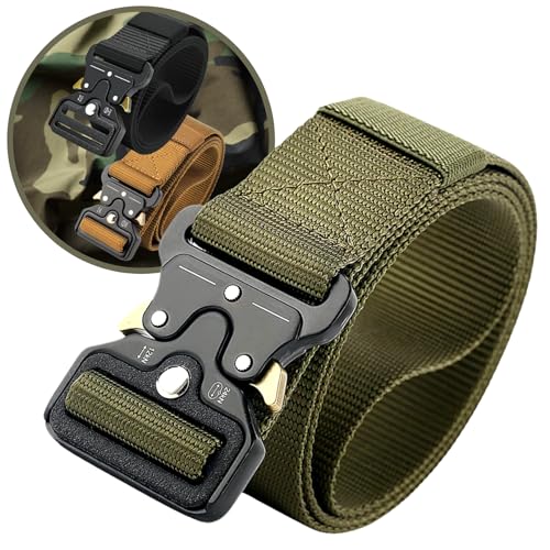 CINTO TATICO MILITAR (Verde Metal)