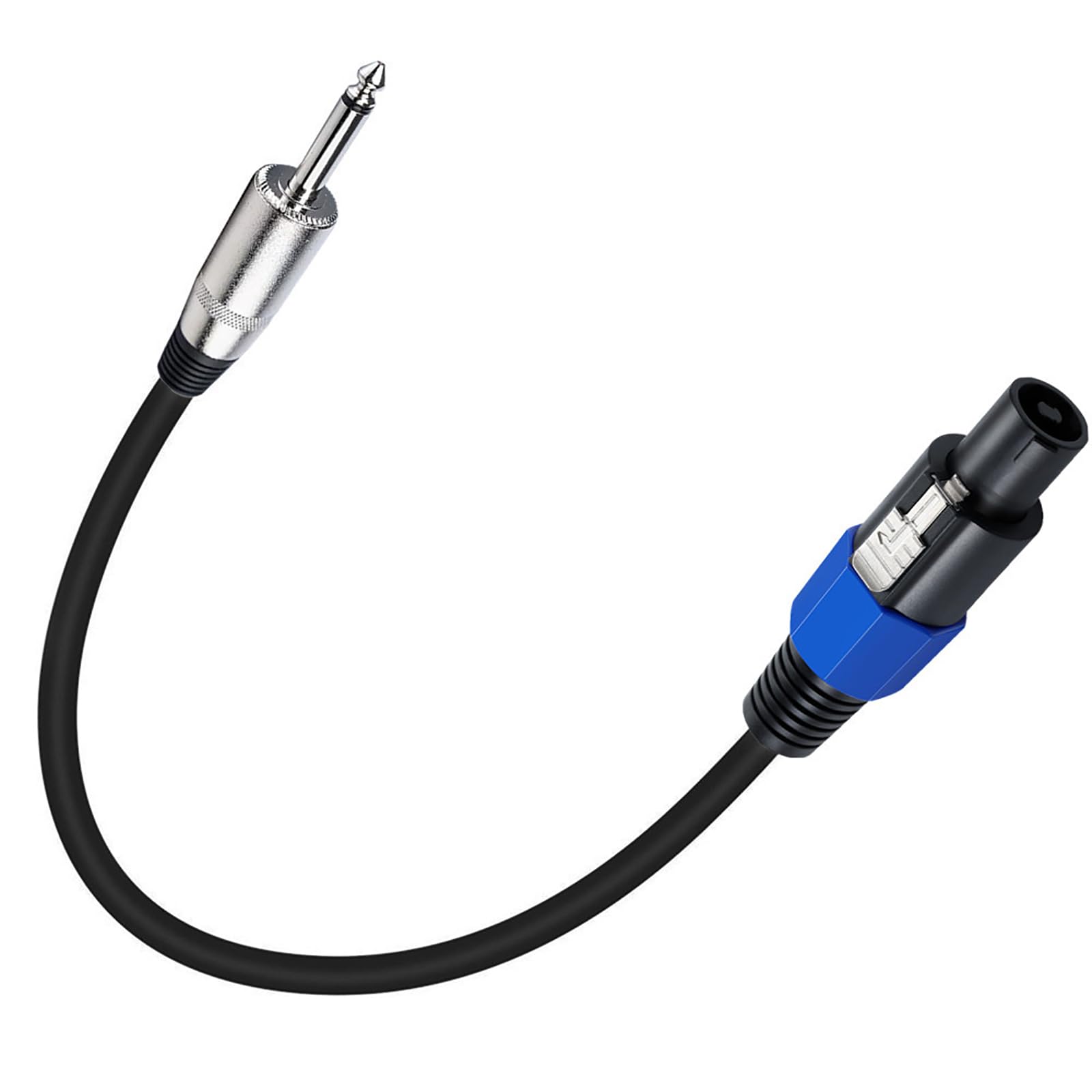 ベースギターとアンプ、コード、スピーカー Amazon | スピーカーワイヤースピコンに 1/4 インチアダプタ