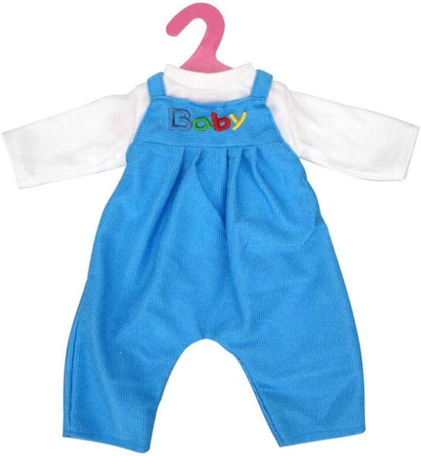 DUORUIDoll Clothes Outfit Bodysuit Overalls with T-Shirt Hat for American Girl Doll 18-inch Rabbit Bunny Pattern