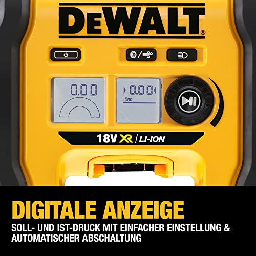 12V Akku Kompressor von Dewalt für kompakte Anwendungen