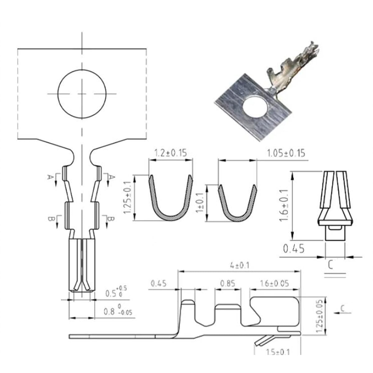 PENGLIN 495Pcs JST SH 1.0mm Connector Kit,2/3/4/5/6/7/8/9/10 Pin Housing Connectors,1.0mm Pitch JST Adapter,SH 1.0mm Plug Adapter - Image 4
